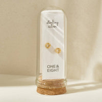 Gold Madrid Studs