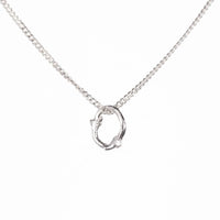 Mini Circle Twig Necklace