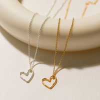 Silver Heart Necklace