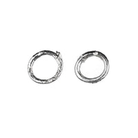 Mini Circle Twig Stud Earrings