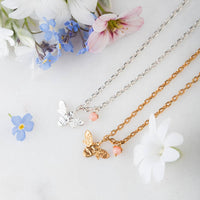Mini bee necklace