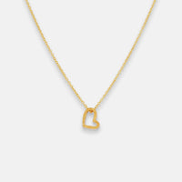 Gold Cupid Necklace
