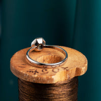 Blue Diamond Deco Ring