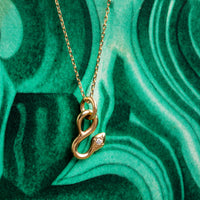 Alauna Baby Snake Necklace