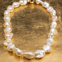 Baroque Pearl Statement Necklace