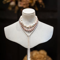 Baroque Pearl Statement Necklace