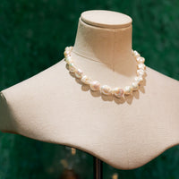 Baroque Pearl Statement Necklace