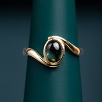 Tourmaline Cabochon Ring