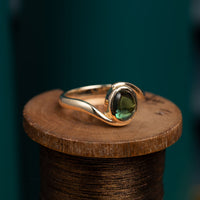 Tourmaline Cabochon Ring