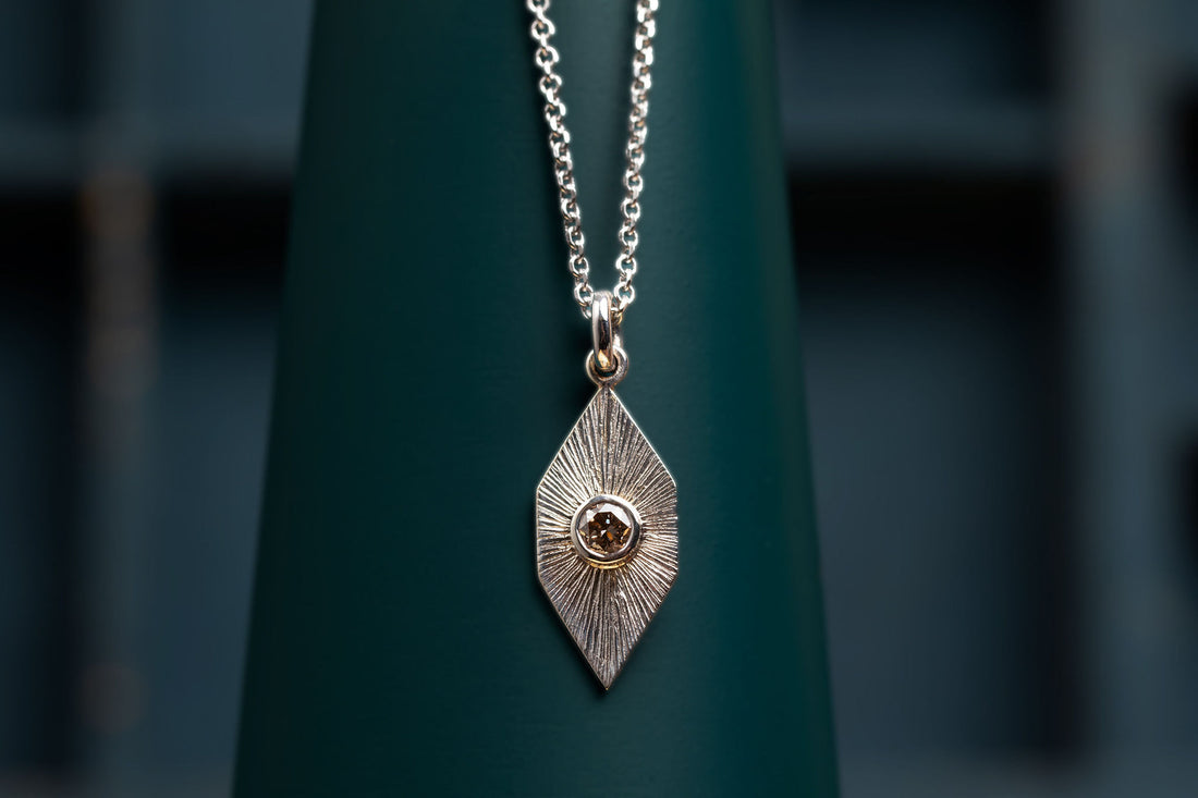 Geometric Sunray Pendant