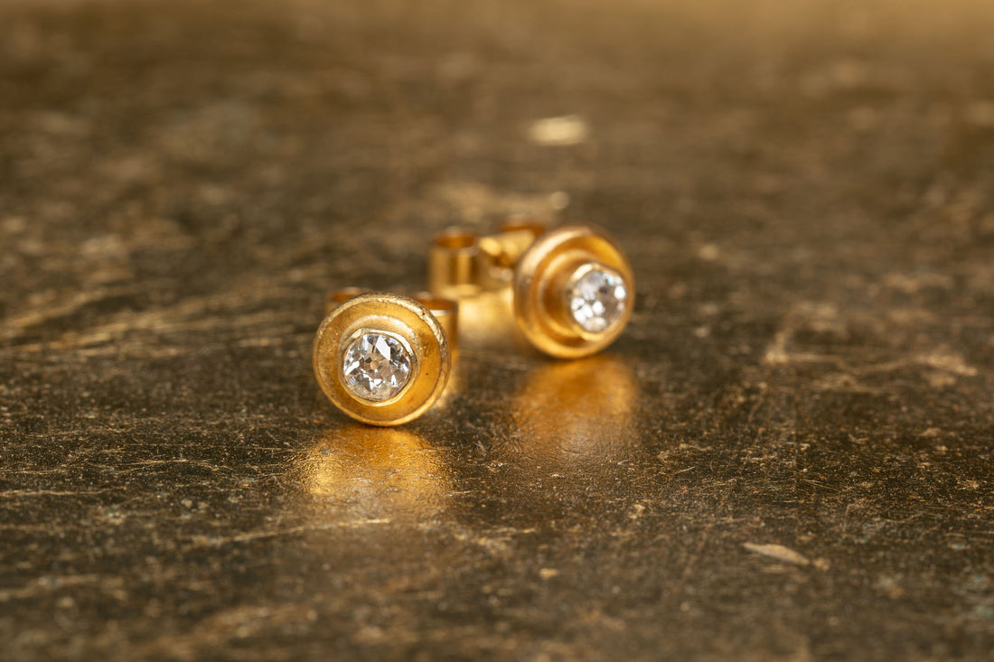 Alauna 18ct Diamond Studs