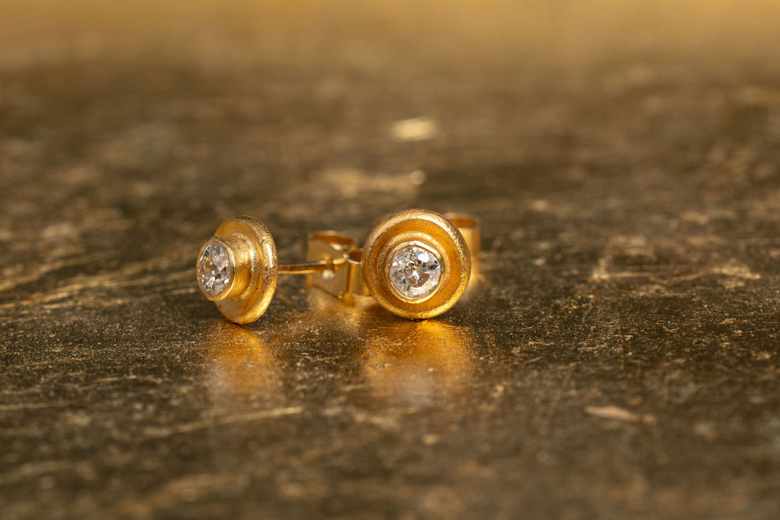 Alauna 18ct Diamond Studs