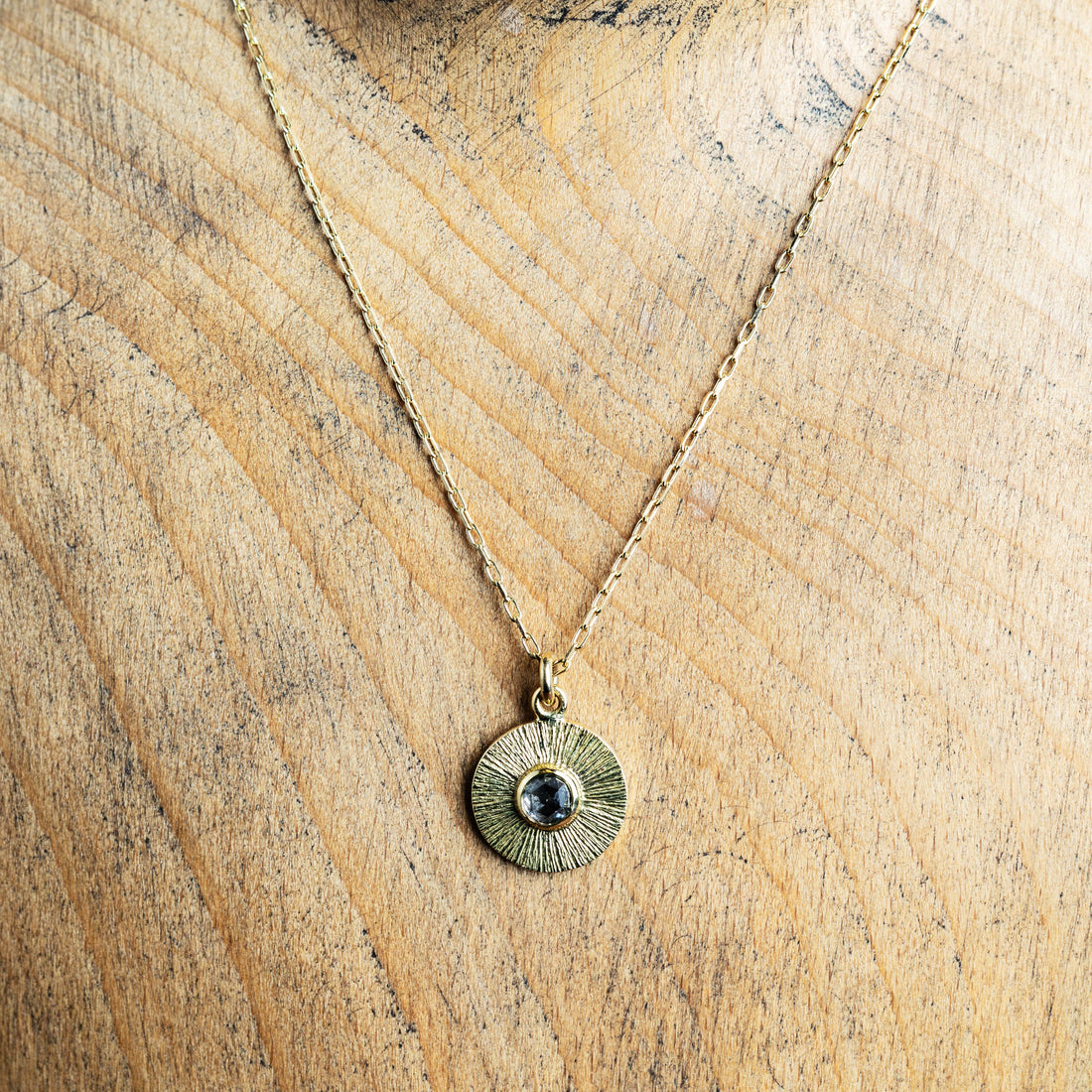 Amanda Salt and Pepper Pendant
