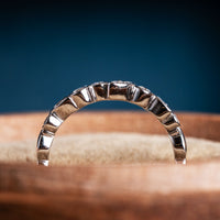 Tumbled Shapes Eternity Ring