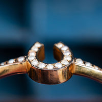 Victorian Horseshoe Bangle