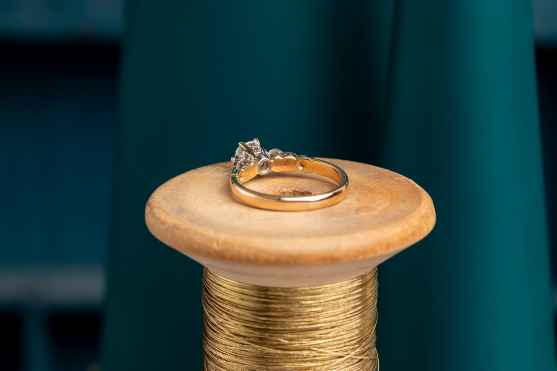 Vintage Solitaire Diamond Ring