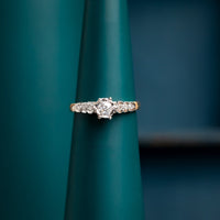 Vintage Solitaire Diamond Ring