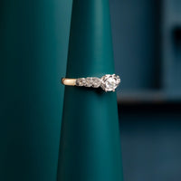 Vintage Solitaire Diamond Ring