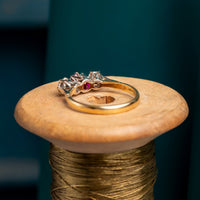 Vintage Ruby and Diamond Ring