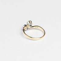 18ct and Platinum Toi et Moi Diamond ring