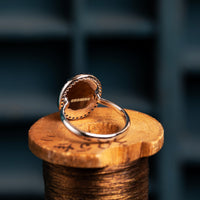 Opal and Sapphire Ring