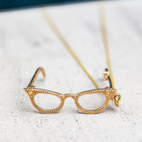 9ct Glasses Charm