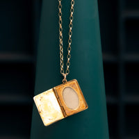 9ct Yellow Gold Book Locket
