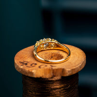Victorian Yellow Diamond Ring
