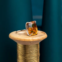 Citrine Cocktail Ring