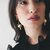 The Vine Blossom Earrings