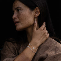 Silver Ishtar Bracelet