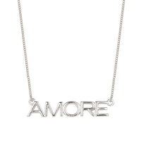 Silver Amore Necklace