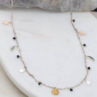 Sun Moon And Stars Charm Necklace