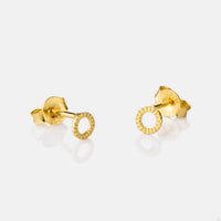Gold Madrid Studs