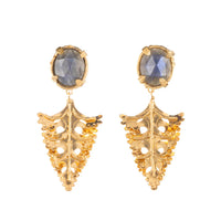 Botanical nest earrings