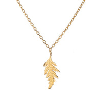 Poppy Leaf Pendant