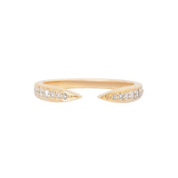 Diamond Open Ring 9ct Gold