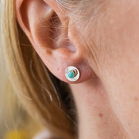 Sterling Siler Boho Disc Stud