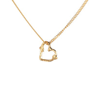 Mini Heart Twig Necklace