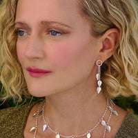 Falling leaves earrings