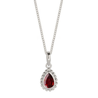 garnet necklace