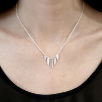 Icarus Graduated Necklace Silver