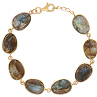 Pebble Labradorite Bracelet