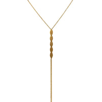 Icarus Lariat Gold Vermeil