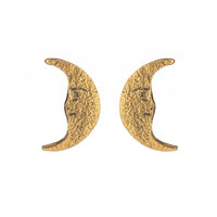 Moon Stud Earrings