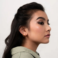 Gold Vermeil Medium Nomad Hoop Earrings