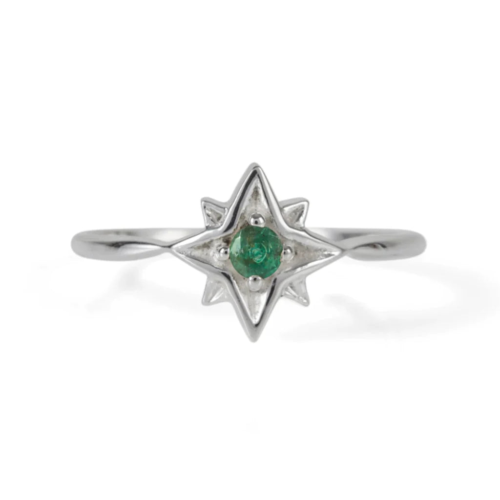 Star online emerald ring