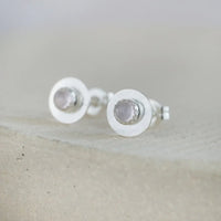Sterling Siler Boho Disc Stud