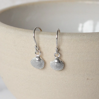 Sterling Silver Shell Earrings