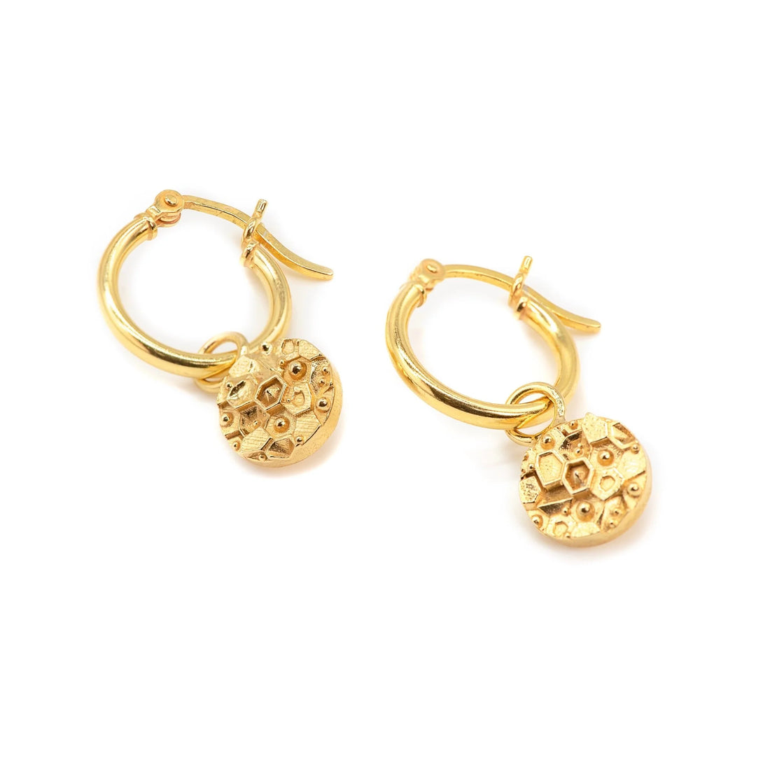 9ct Gold Hemera Hoop Earrings